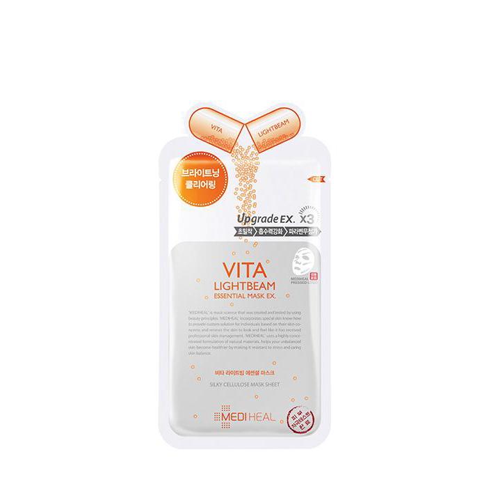MEDIHEAL - Vita Lightbeam Essential Mask EX (single) - Shine 32