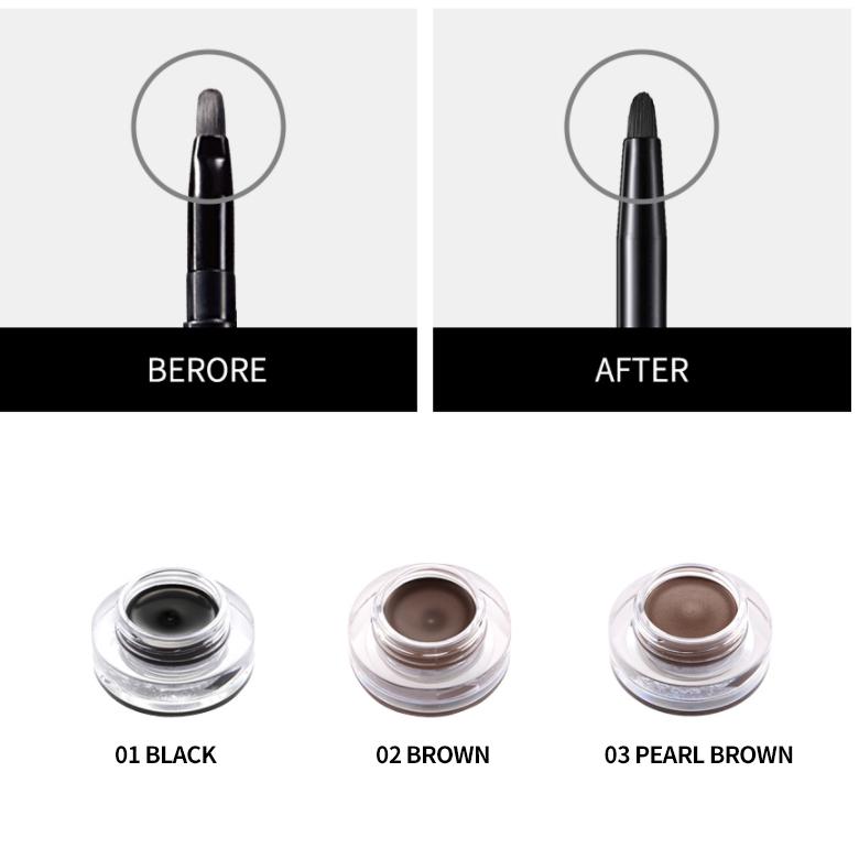 TONYMOLY - Back Gel Eyeliner (3 colors) - Shine 32