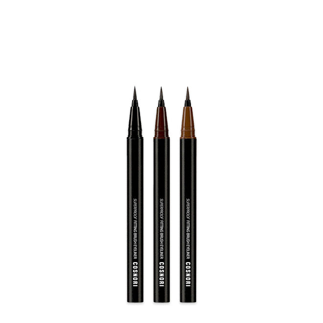 Cosnori - Super Proof Fitting Brush Eyeliner (3 Color) - Shine 32