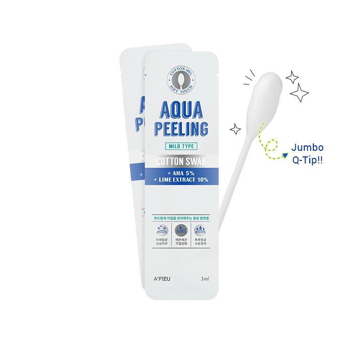 Apieu - Aqua Peeling Cotton Swab (single) - Shine 32
