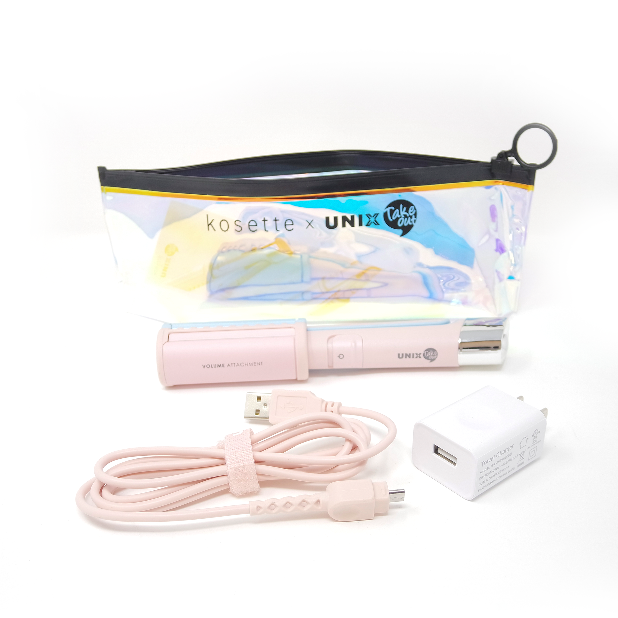 KOSETTE x UNIX USB Multi Iron 2.0 Ivory/Pink - Shine 32