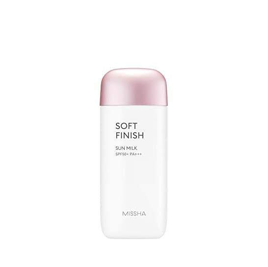 Missha - All Around Safe Block Soft Finish Sun Milk SPF50+ PA+++ 70ml - Shine 32