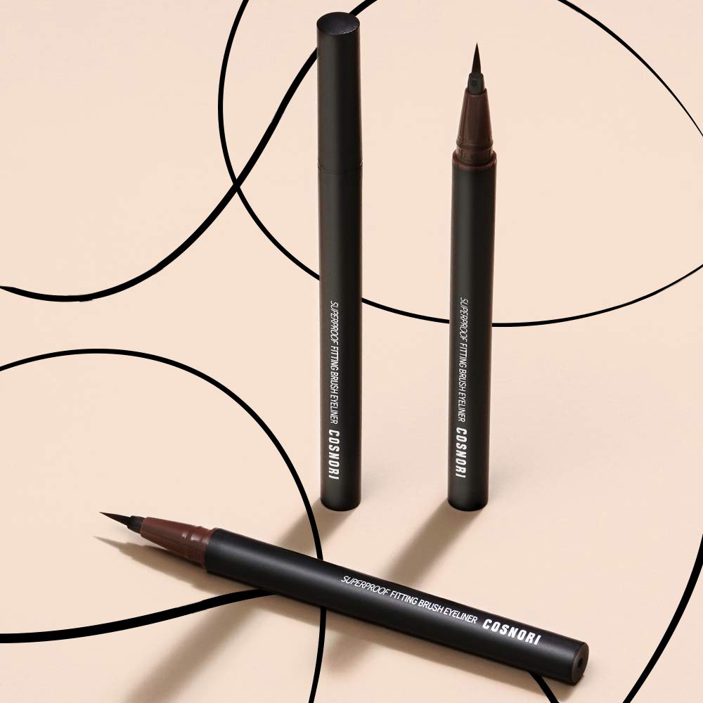 Cosnori - Super Proof Fitting Brush Eyeliner (3 Color) - Shine 32