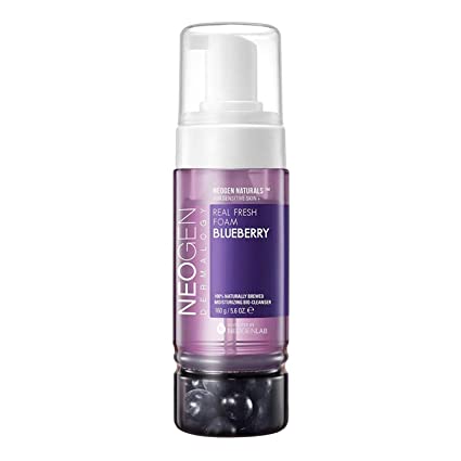 Neogenlab - Real Fresh Foam Cleanser Blueberry 160ml - Shine 32