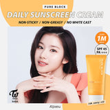 A'PIEU - Pure Block Natural Daily Sun Cream SPF45 PA+++ 50ml - Shine 32