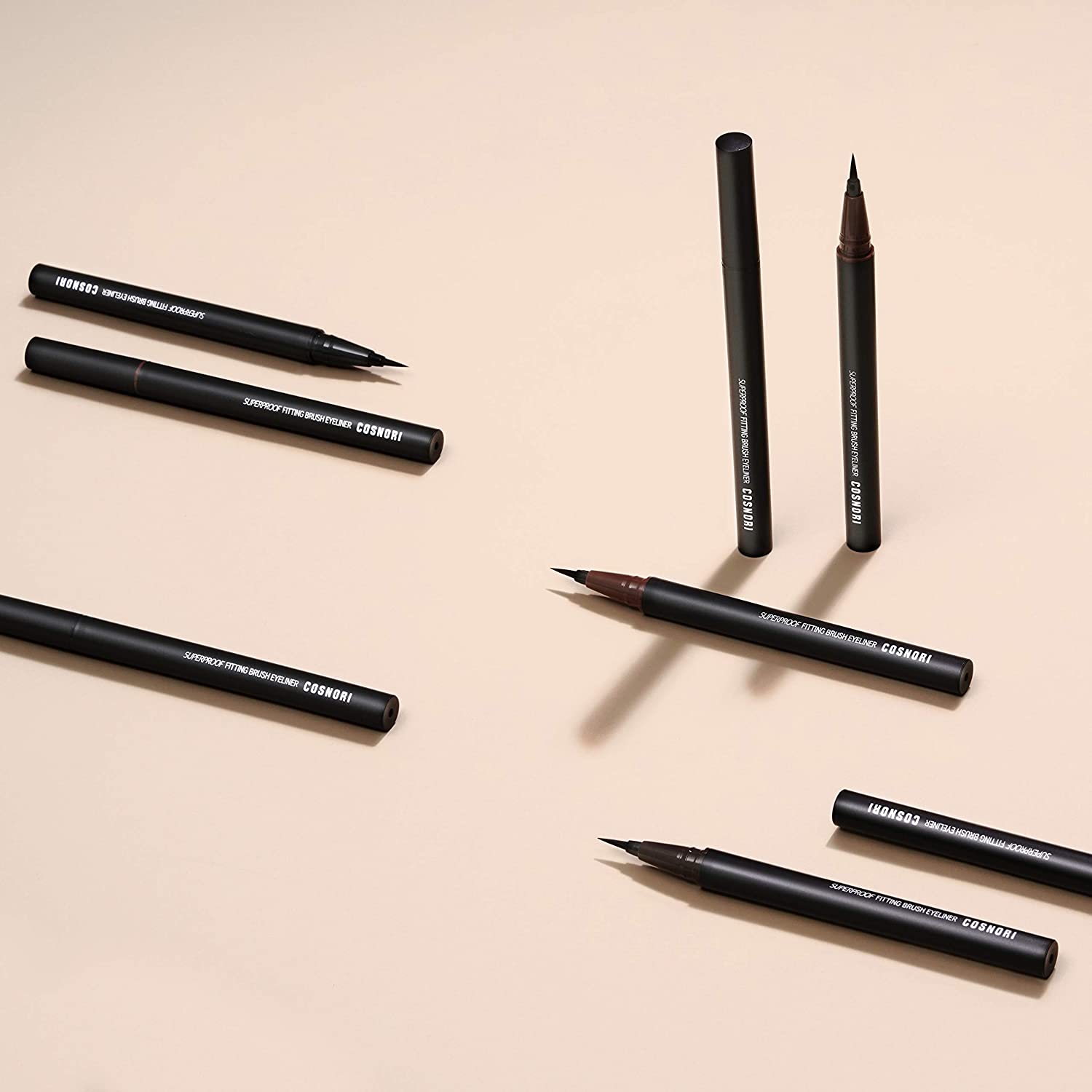 Cosnori - Super Proof Fitting Brush Eyeliner (3 Color) - Shine 32