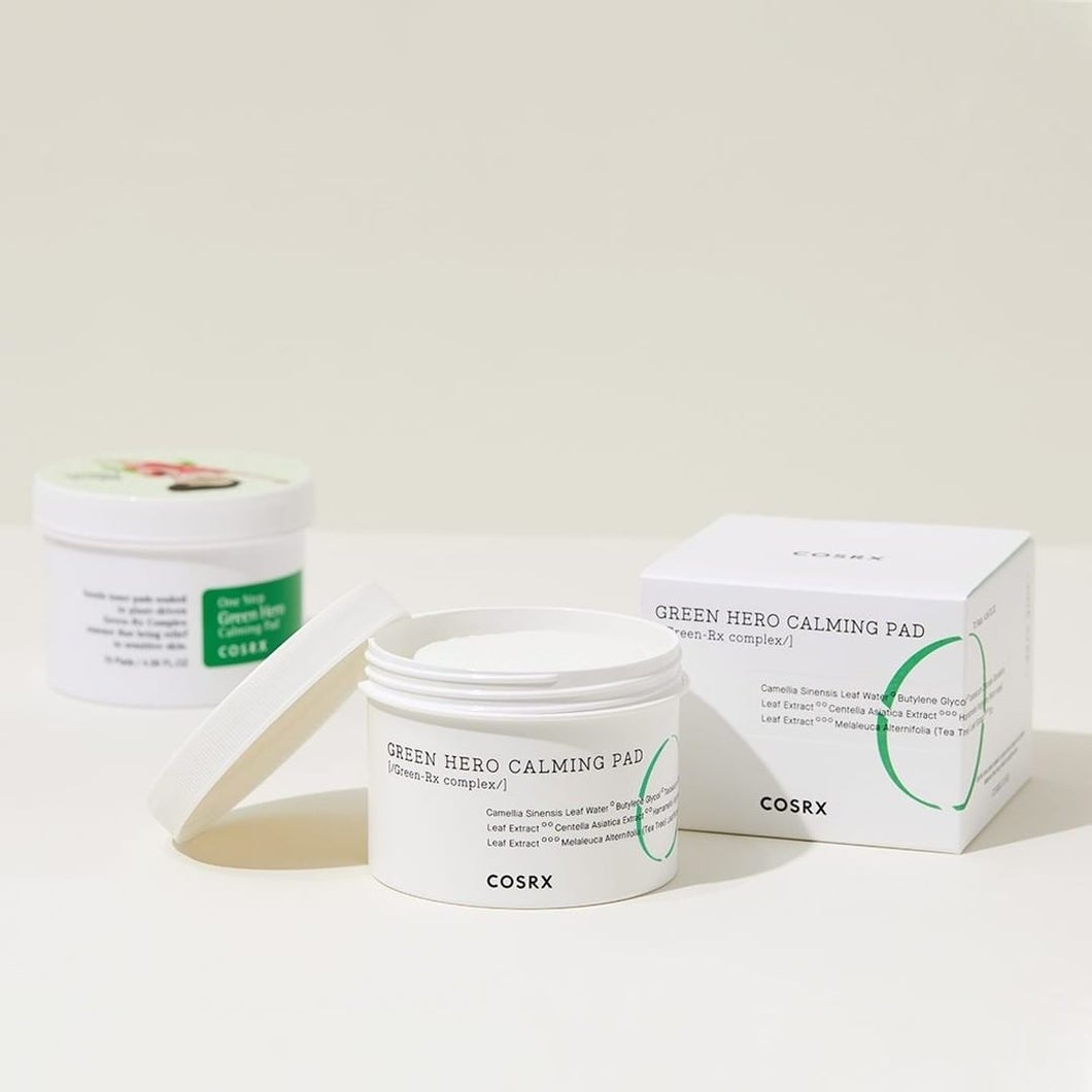 COSRX - One Step Green Hero Calming Pad 70ea - Shine 32