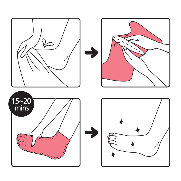 Holika Holika - Baby Silky Foot Mask Sheet (1 pair) - Shine 32