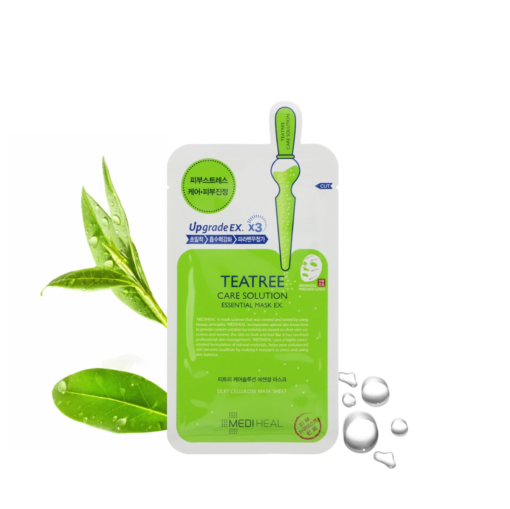 MEDIHEAL - Teatree Care Solution Essential Mask  EX (single) - Shine 32