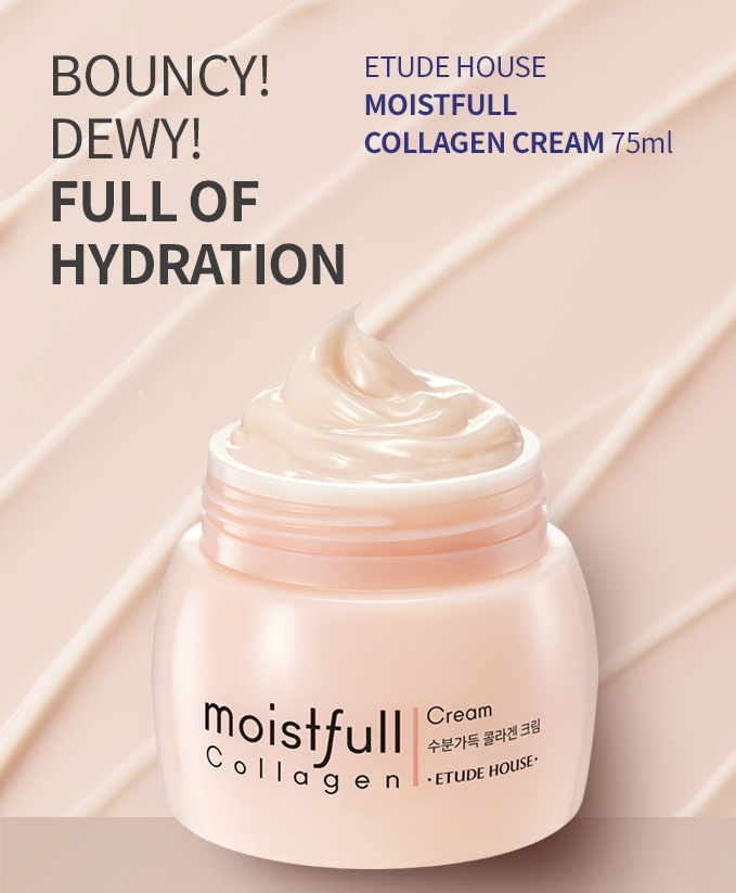 Etude House - Moistfull Collagen Cream (2019 AD) - Shine 32