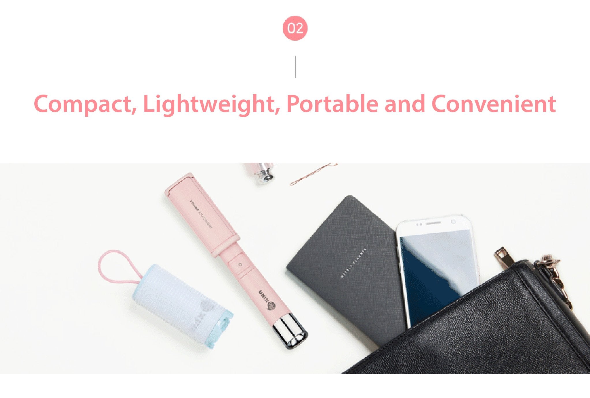 KOSETTE x UNIX USB Multi Iron 2.0 Ivory/Pink - Shine 32