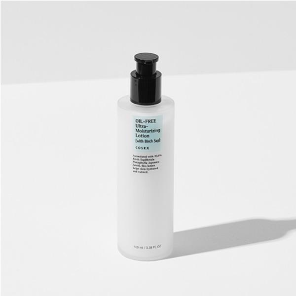 COSRX - Oil Free Ultra Moisturizing Lotion with Birch Sap 100ml - Shine 32