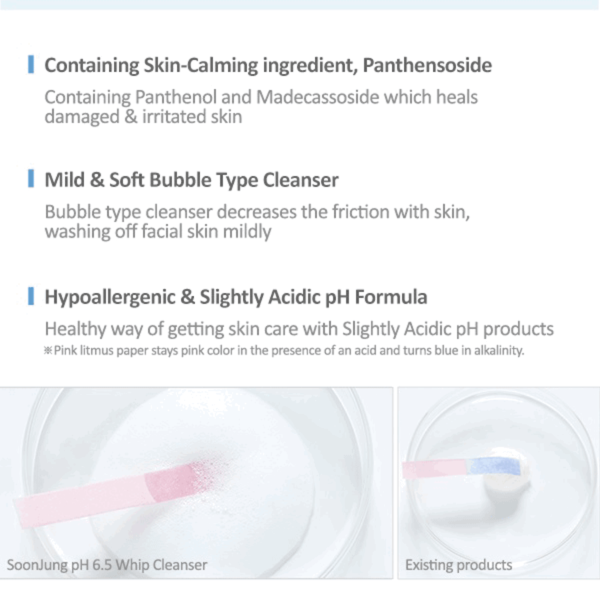 Etude House - SoonJung pH 6.5 whip Cleanser 250ml - Shine 32