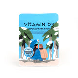 rbBloomy Vitamin B3 Avocado Mask Pack 5 Vita B3+5 Assorted Mask