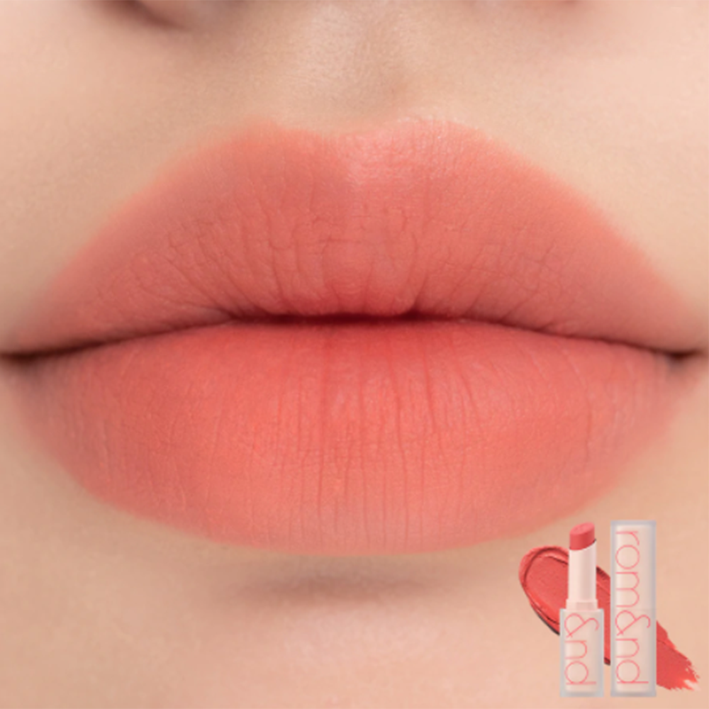 rom&nd - Zero Matte Lipstick #06 Awesome - Shine 32