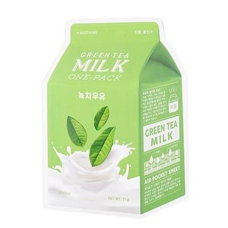 A'PIEU - Milk One Pack Mask Sheet (7 Types) - Shine 32