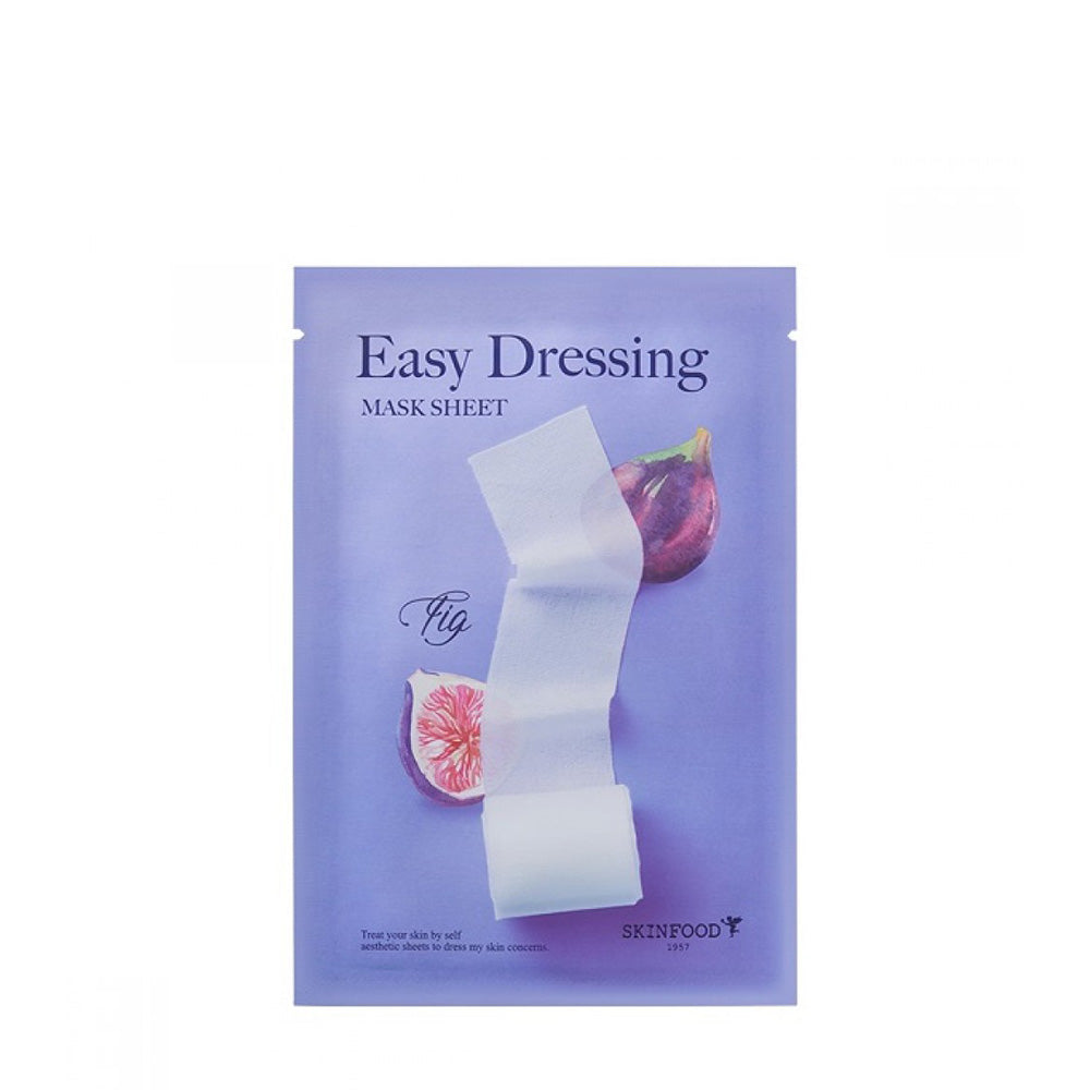 SkinFood - Easy Dressing Mask Sheet #Fig Jelly (single) - Shine 32